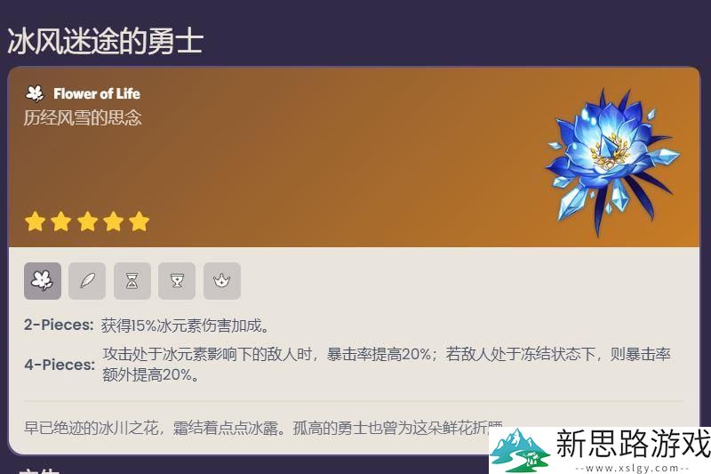 原神莱欧斯最佳圣遗物搭配推荐 - 如何选择适合莱欧斯的圣遗物