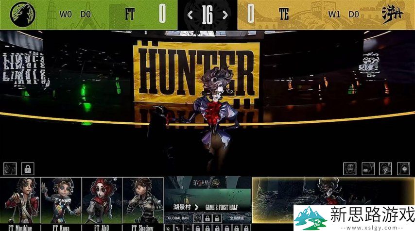第五人格COA8:TE_ppei精彩操作,局均四抓助力队伍2:0获胜!