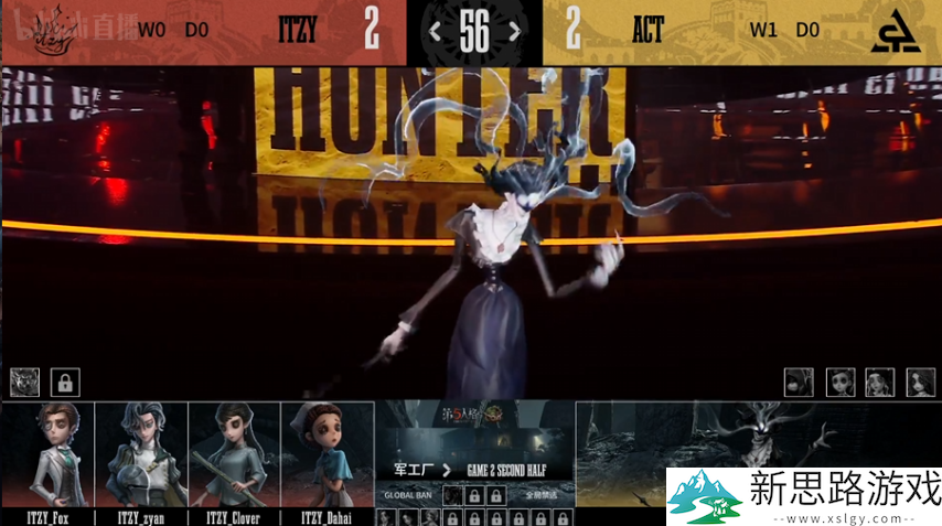 第五人格COA8:ACT_zz9时空之影连打两次恐惧,拿下四抓获胜!