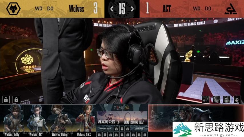 第五人格COA8:成都Wolves_ChoAi蜡像师守椅战拿下四抓,提前获胜