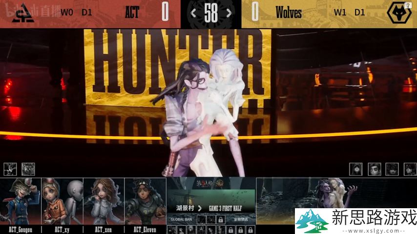 第五人格COA8:成都Wolves_ChoAi蜡像师守椅战拿下四抓,提前获胜