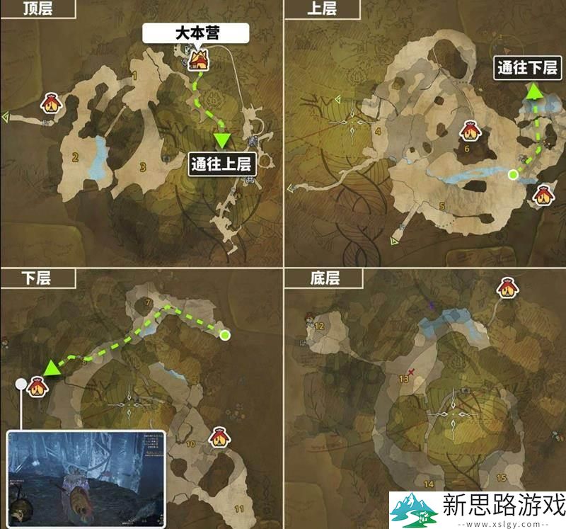 怪猎荒野钓鱼点列表 - 如何快速找到怪猎荒野的所有钓鱼位置
