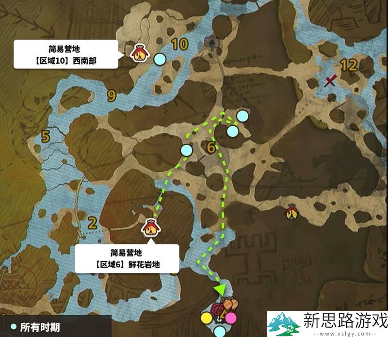 怪物猎人荒野骨头采集全图攻略：优化采集路线与技巧分享