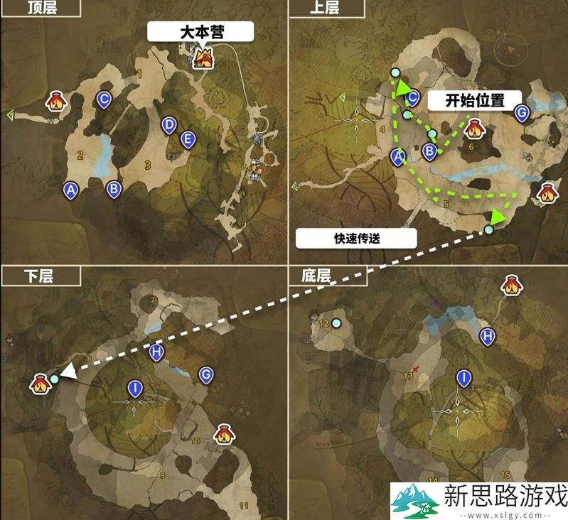 怪物猎人荒野骨头采集全图攻略：优化采集路线与技巧分享