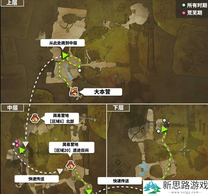 怪物猎人荒野骨头采集全图攻略：优化采集路线与技巧分享