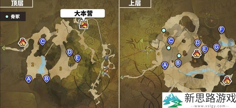 怪物猎人荒野龙都遗迹骨冢探索指南：高效收集路线分享