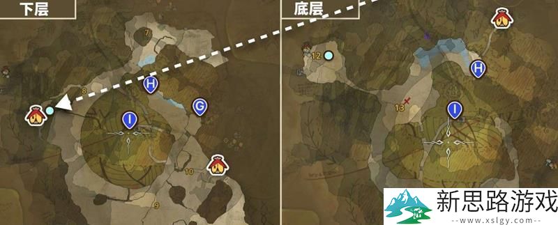 怪物猎人荒野龙都遗迹骨冢探索指南：高效收集路线分享