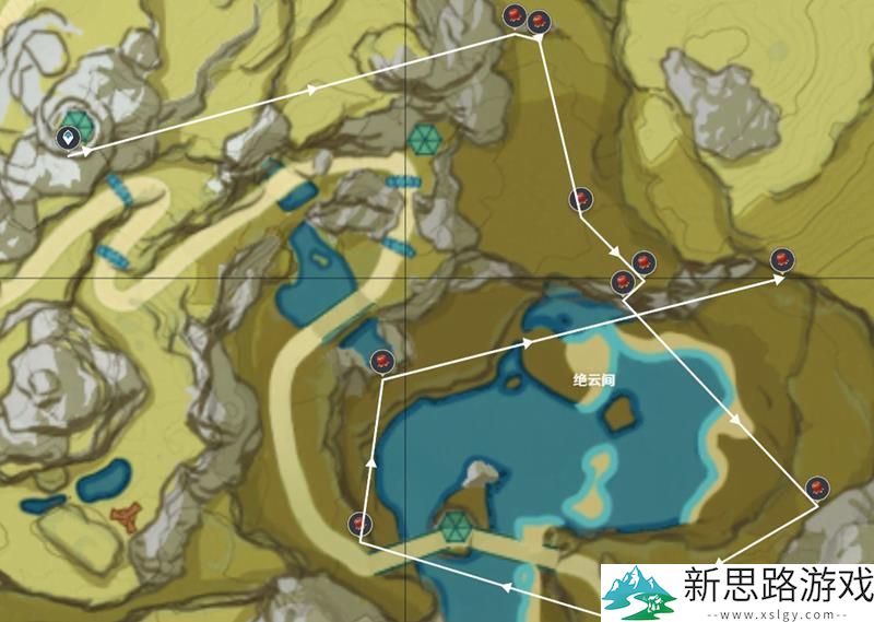 原神绝云椒椒采集方法：高效收集绝云椒椒的路线解析