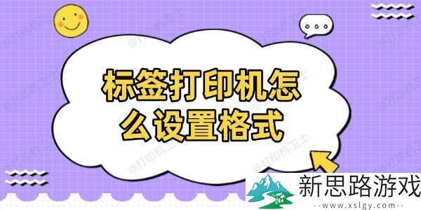标签打印机格式设置详解：如何快速调整设置以满足你的需求